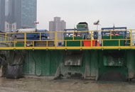 盾構、穿越泥水處理系統