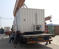 華油飛達給客戶定制的實驗室發貨