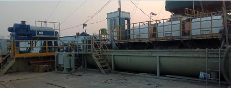 新型泥漿不落地處理系統處理效果