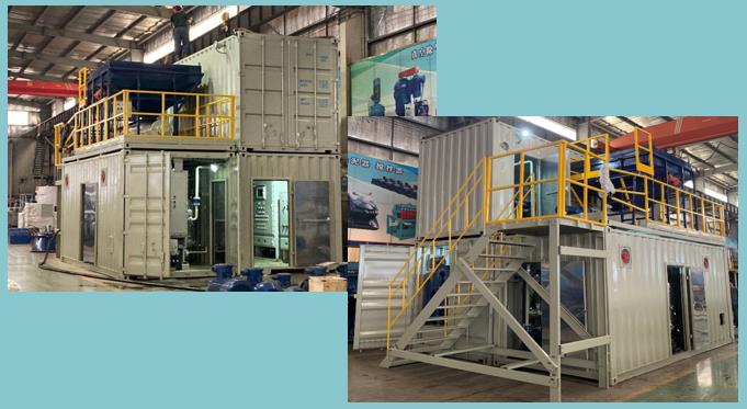 含油污泥熱洗減量化處理系統