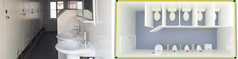 打包式箱房衛浴箱