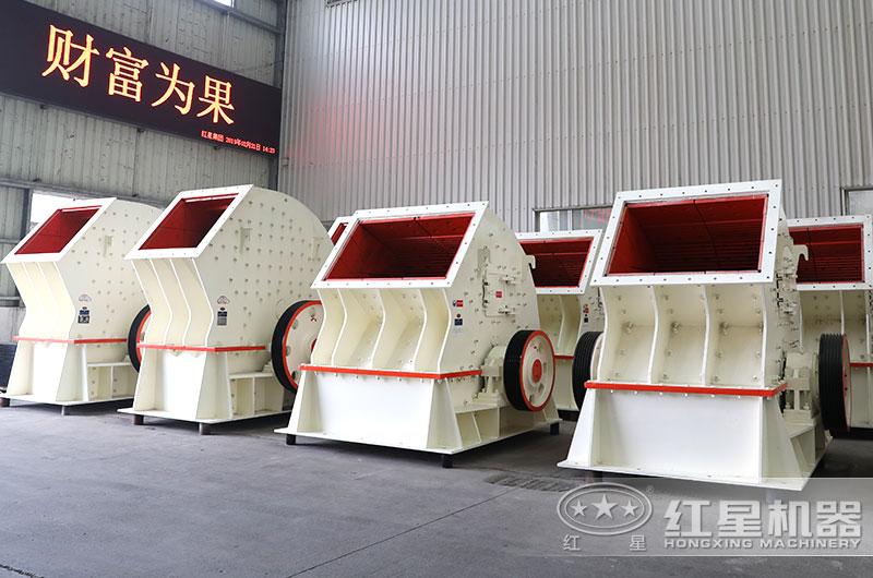 錘式破碎機-一次成型、簡化碎石流程