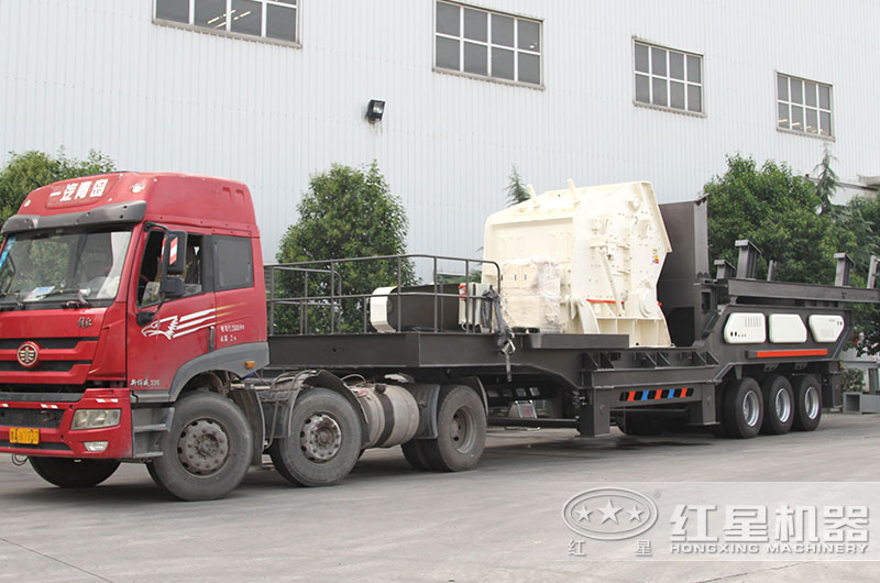 建筑垃圾制砂機(jī)行走自如，直接開往現(xiàn)場